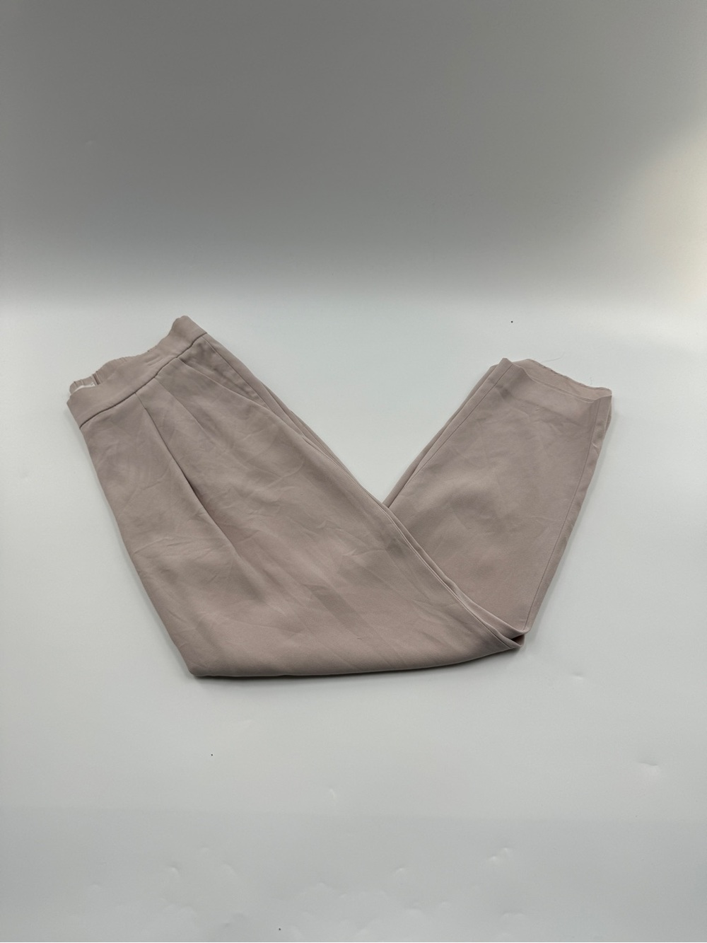 Aritzia Babaton Cohen Pants Light Taupe Pleated Trousers Women’s Size 4